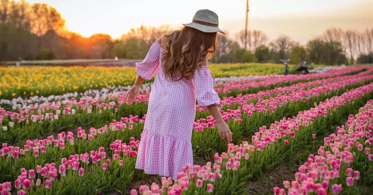 Flowers & Falls (Tulip Picking)